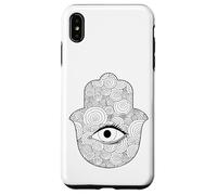 Hamsa Evil Eye Spiral Hand Case for iPhone XS Max