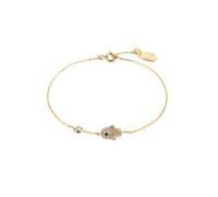 Hamsa Hand Bracelet Latelita Gold One Size