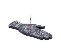 Hamsa Hand Incense Burner Black 9 x 19cm
