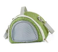 Hamster Adventure Handbag Polyester Pet Carriers with Adjustable Strap Breathable Ventilated Design for Outdoor Activity Squirrels Outing Bag with Ventilation