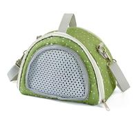 Hamster Adventure Handbag Polyester Pet Carriers With Adjustable Strap Breathable Ventilated Design For Outdoor Activity Portable Squirrels Outing Bag With Ventilation
