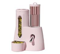 Hamster Automatic Feeding And Drinking Water Feeder Dish Water Small Container Animal Drin With Food Dispenser Bowls S6j4