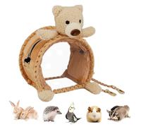 Hamster Backpack | Clear Window Carrier,Parrot Take-out Bag | for Small Animal Pet Bearded Dragon Sugar Glider Bird Hedgehog Kitten Ferret Hamster Travel