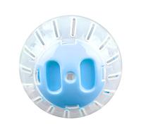 Hamster Ball 4.72inch Safe Plastic Hamster Wheel Transparent Washable Cage Round Toys with Hollow-out Hole Pet Supplies with Lid Blue Wheel Toys Cage