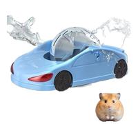 Hamster Ball Car, Hamster Running Ball, Fun Pet Transparent Balls, Exercise Wheels with Detachable Transparent Breathable Ball, for syrian Gerbils and Other Small Animals,Blue