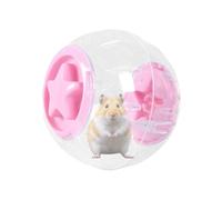 Hamster Ball - Clear Ball Hamster Running Wheel Toy - Indoor Bored Pets Daily Entertainment Activity with Ventilation Hole for Golden Bears, Chinchilla