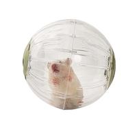Hamster Ball - Non-Slip Traction Ball, Quiet Hamster Spinner, Ventilated, Lightweight Rodent Fitness Device, Non-Toxic, Shatterproof Movable Toy for Mice, Rats, Hedgehogs, Daily