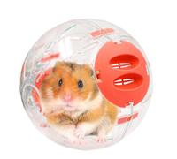 Hamster Balls | Interactive Transparent Hamster Cage,Cute Small Pet Supplies With Ventilation Hole For Guinea Mice Chinchilla Gerbil Ferret Kids Family Friends