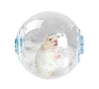 Hamster Balls to Run Around - Transparent Silent Running Hamster Wheel - Wheel Cage Accessories for Small Pets Fun Moments for Family Friends Kids Adults