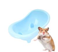 Hamster Bathtub 1/3 pieces, sleeping nest r Chinchilla, Sand Bath Container | Bathroom Box R Small Animals, Bath Pigs in Indian Sand, Random Colour 6x3x4