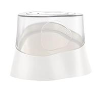 Hamster Bathtub - Hamster Shower And Digging Room,Big Space Easy To Clean Clear Lid Large Hamster Toilet For Small Animal, Dwarf Hamster