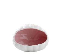 Hamster Bear Ceramic Cage Supplies, Shell Landscaping Pet Hiding House, Jewelry Storage Desktop Ornaments(S-Pink)