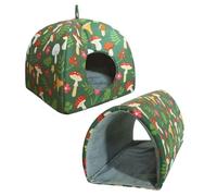 Hamster Bed Cave 2 Pieces Comfortable Chinchilla Hammock Hamster House