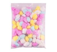 Hamster Bed Linen for Small Animals, Winter Bedding in Cage for Small Animals, Set of 100 Cotton Balls for Small Animals, Filling Coloured Winter Bedding for