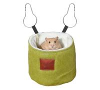 Hamster Bed | Plush Nest Soft Comfortable | Squirrel Bed Animal Warm Nest,for Bunny Squirrel Hedgehog Parrot Cold Weather Winter Home Relaxation Comfort
