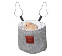 Hamster Bed, Soft Warm Multifunctional Plush | Bed for Squirrels and Warm for Animals | For Rabbits Squirrels Hedgehogs And Parrots In Cold Weather Winter For Relaxation And Comfort On The Hog