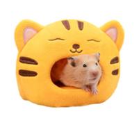 Hamster Bed,Tiger Design Hamster Cave | Lovely Cozy Washable Hamster Cave Bed For Hedgehog Guinea Hamster