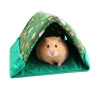 Hamster Bed, Two-in- Triangular Sleeping Nest, Hamster Sleeping House - Suitable for Small Pets such as Rabbits and Bearded Dragons, Suitable as an Enclosure and Sleeping Place for Home, Living