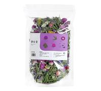 Hamster Bedding - Dried Flowers, 28x19cm | Dried Flower Hamster Bedding, Natural Grain Ear Sprays, Small Pet Nesting Material For Hamsters, Je