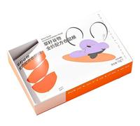 Hamster Bedding, Hamster Nesting Material, Natural and Safe Dry Nesting Teeth Care and Nutrient Small Pets Bedding Ideal for Cage Decoration, 4.72x7.09 Inches, 500g, 70g Each Bag