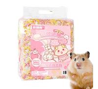 Hamster Bedding | Paper Litter - Natural Fluff Hedgehog Soft Chinchilla - With Odour Control For And Chinchillas | - Nest & Comfort Construction | Suitable For Small Animals Like The