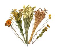 Hamster Bedding Soft, Natural Floral Ear Of Grain Hamster Forage Flower Mat, Hamsters Accessories For Dwarf Hamsters Play Run, Hay Flower Animal Bedding Gerbil Cage Habitat Decor Sprays Set