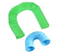 Hamster Bendable Tunnel Foldable Training Tube 2 Pack Plastic for Rats
