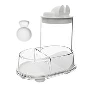 Hamster Bowl - Automatic Rabbit Feeder with Stable Filling | Transparent Removable Feeder Large Volume Drinking Container with Storage Function for Gerbils, Hedgehogs and Birds