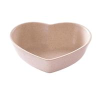 Hamster Bowl Heart-Shaped Cute Anti-Turning Anti-Slip Small | Hamster Food Bowl Water Dish for Cage Habitat Enclosure Bedroom Apartment Room Hutch Tank