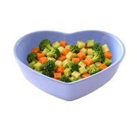 Hamster Bowl Spill-Proof Chew-Proof Cute Heart-Shaped | Gerbil Food Bowl Water Dish for Cage Habitat Enclosure House Bedroom Apartment Room Hutch