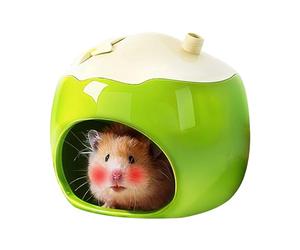 Hamster Burrow | Large Ceramic Hamster Houses | Hollow Design as Hideaway for Small Rodents and Pets