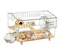 Hamster Cage 45 x 30 x 34.5 cm Habitat for Small Animals Detachable