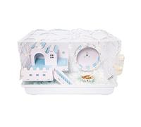 Hamster Cage Basic Cage Supplies Complete Food Flower Branch Rat Nest Hamsters Cage Golden Silk Bear Hedgehog Villa
