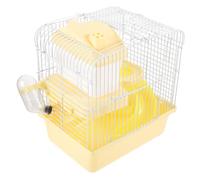 Hamster Cage Castle Plastic Wire Large Space Double Layer