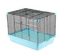 Hamster cage Hamster Cage Blue Transparent Hamster Villa Cage Portable Carrying Cage Castle Hamster Nest Breeding Cage Pet Supplies