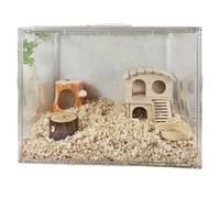 Hamster Cage Hamster cage made of acrylic fully transparent and spacious