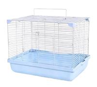 Hamster Cage Hamster cage with handle for easy carrying and hollow structure(Blue)