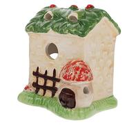 Hamster Cage Hamster Ceramic House Hideout Cage Pet Cool Accessories Chinchilla Bunny Bed Hideouts Hut Habitat Beds Sleeping Houses