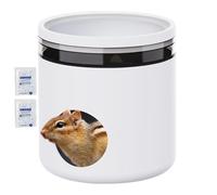 Hamster Cage Hit Outs - Hamster Out House, Creative Cooling Pet Habitat with 2 Ice Packs for Hiding Sleep Playing at Home
