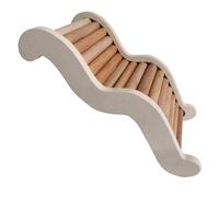 Hamster Cage Ladder Birdcage Climbing Perch Chewable Climbing Bridge Toy For Chinchilla Chipmunk Animals Bird For Cockatiels Bird Parakeet Parrots Finches