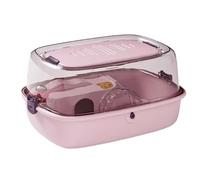 Hamster cage large space pet luxury villa double-layer transparent Hamster Travel Cage