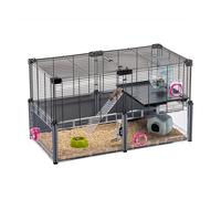 Hamster Cage MULTIPLA MEDIUM Ferplast Animal Pet Home with Accessories & Tubing