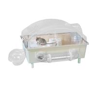 Hamster Cage - Pet House, Clear Pet Nest with Safe Design, Small Animal Habitat, Gerbil with Hamster Mermice, Ferrets Indoor and Outdoor for Hedgehog, Chinchilla