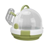 Hamster Cage, Portable Carrier Hamster Carry Case Cage for Small Animals Travel Outdoor, for Guinea Pigs Under 6 Months, for Hedgehogs, Rabbits, Chinchillas (Green)