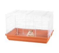 Hamster Cage - Portable Gerbil Home Ventilated Habitat for Small Animals | Detachable Bottom Pet Cage Accessories Sleep Play Chew Indoor Housing for