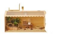 Hamster Cage Small Animals Cages Large Hamster House Indoor Constant Temperature Desktop Guinea Pigs Dwarf Rabbit Habitats(80x40x40cm)