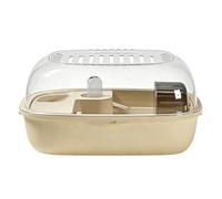 Hamster Cage - Small Pet Habitat | 50 x 30 x 35 cm Large Transparent Pet House, Portable Enclosure, Open Top, Safe Comfortable Mouse Cage for Home, Dorm, Sleep