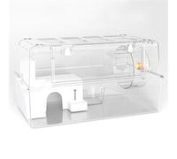 Hamster Cage Transparent hamster cage acrylic large space super pet villa