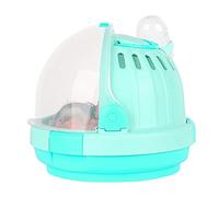 Hamster Cage Travel Cage Hamster Outgoing for Bag with Water Bottle for Pet Accessories(Green)