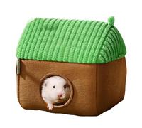 Hamster Cage Warm Bed, Hamster Cage Skin, Hammock Warm Bed Small Animal Cage | Small Animal Tube Cage House,Hamster Hamster Cage Skin Hamster Warm Bed, Warm Bed, Guinea Tunnel House, Double Sided Flu